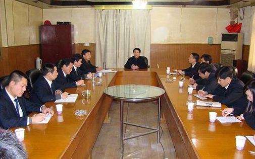 集团董事长高度重视工会事情，，，，，，在集团党群文宣事情会上对各人气出了期望
